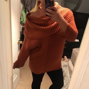 UMGEE Chunky Orange Sweater